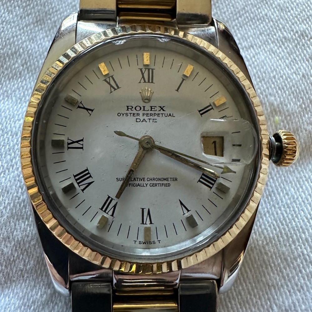 Rolex Date Dial - Tudor Prince Oysterdate Vintage 1985 Watch  36mmLess on E BAY